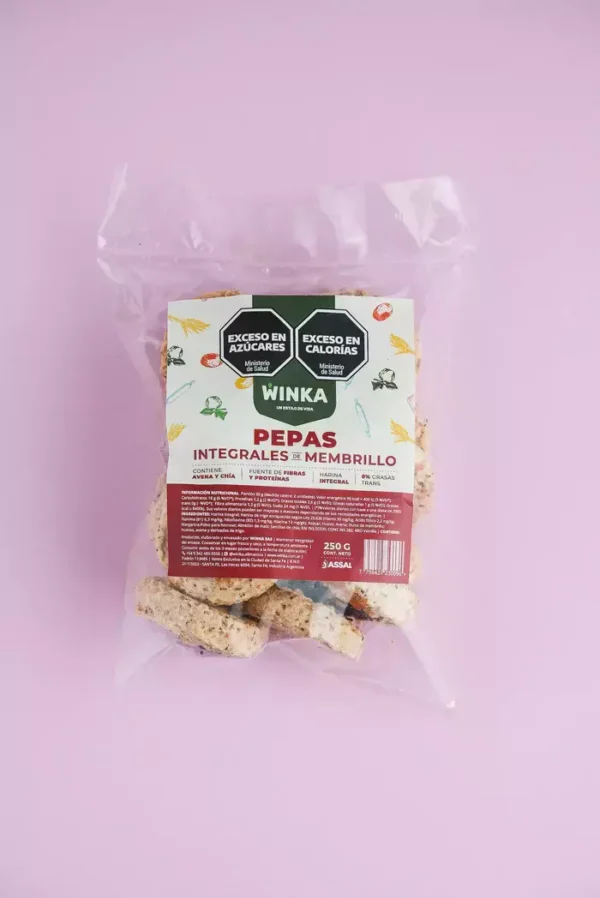 Pepas integrales 250 g