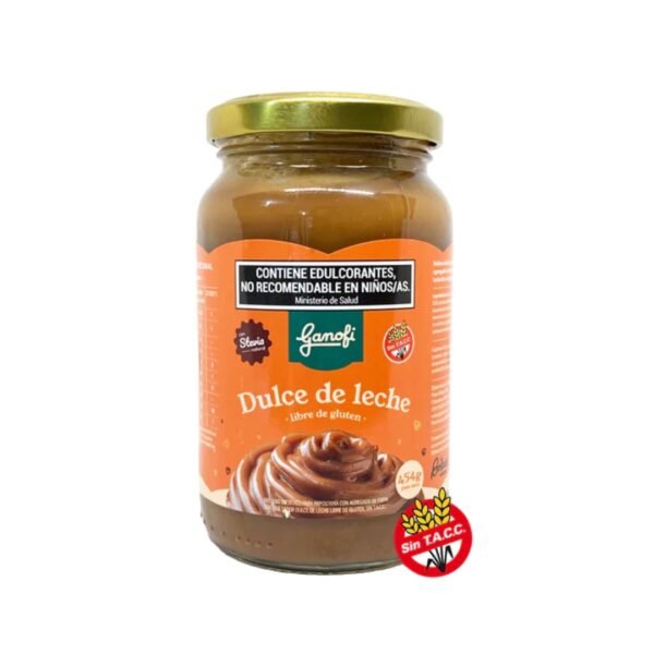 Dulce de leche sin azúcar Ganofi