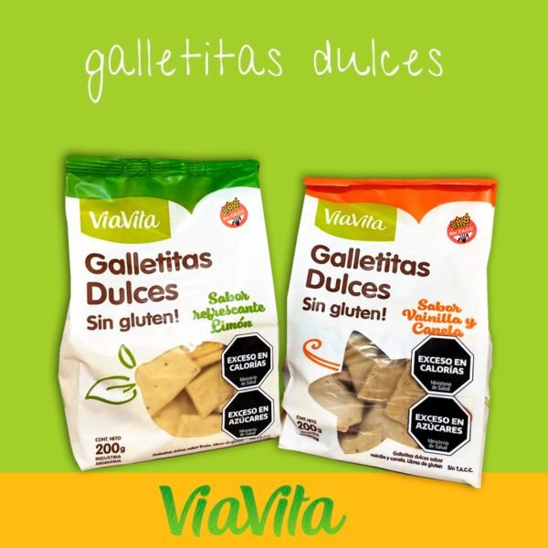 Galletitas dulces sin gluten ViaVita