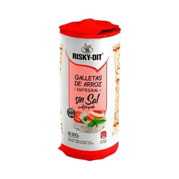 Galletas de arroz integral Risky-dit 100 g - Imagen 2