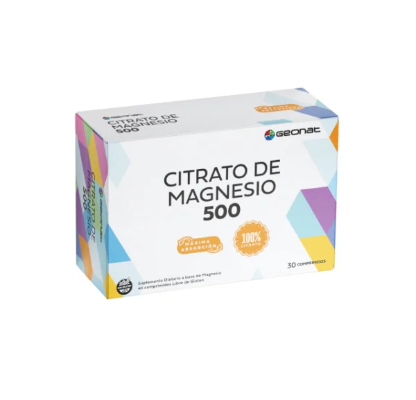 Citrato de magnesio 500