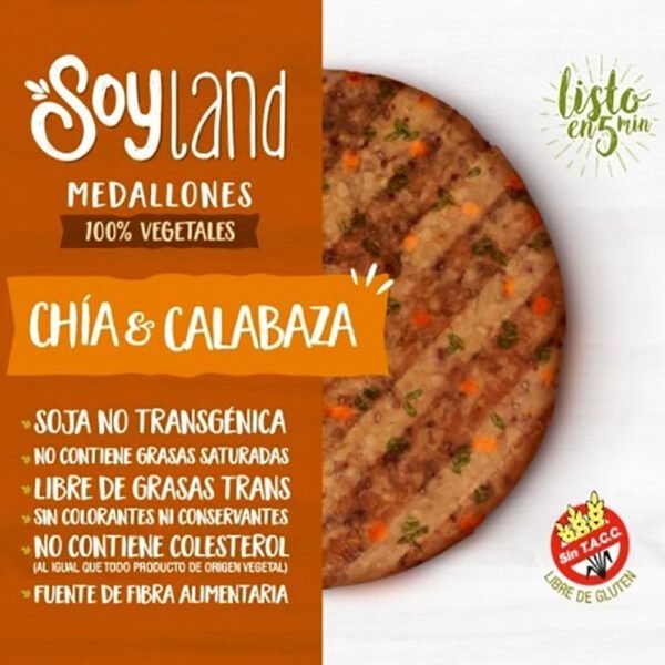 Medallon vegetariano Soyland