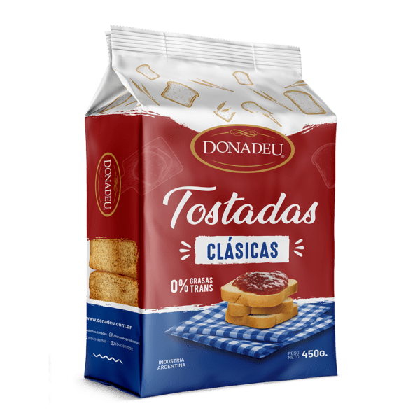 Tostadas clásicas Donadeu 450g